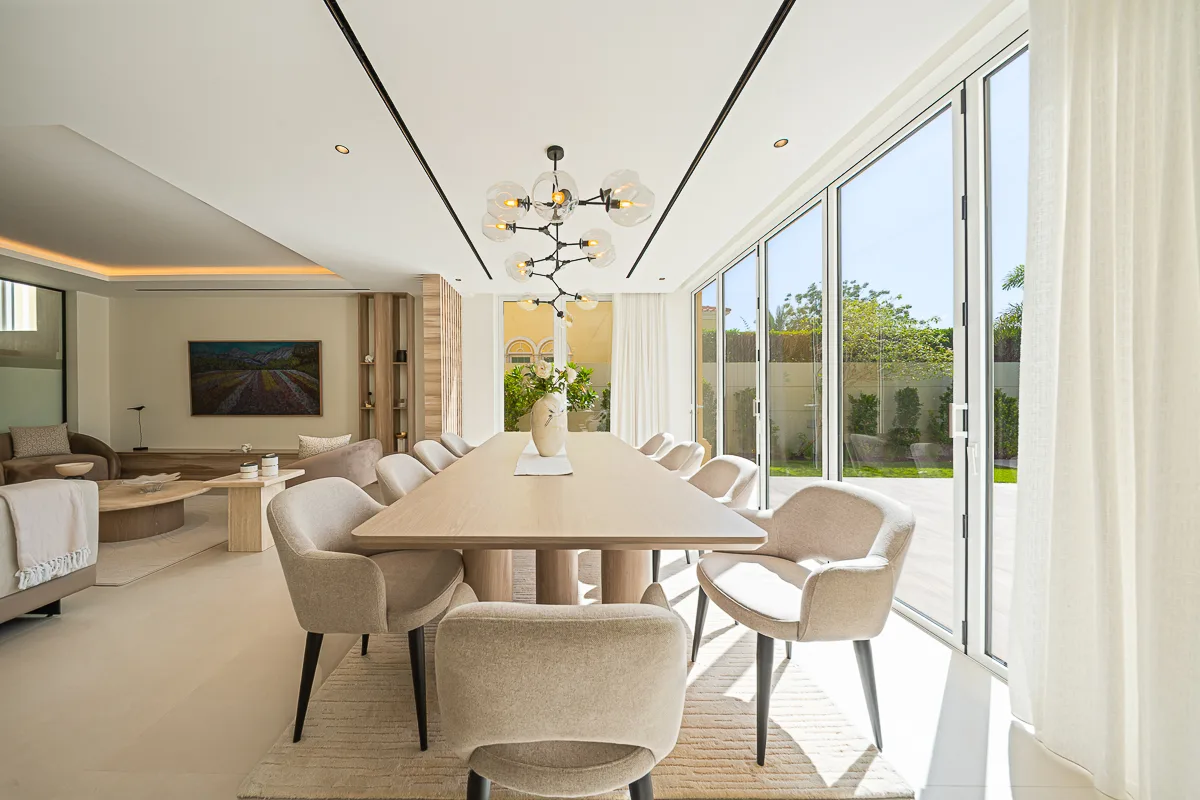 Dedicated dining area at Villa Sfiora