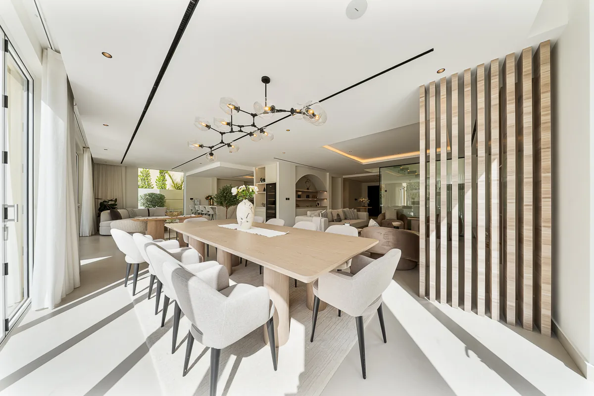 Dedicated dining area at Villa Sfiora